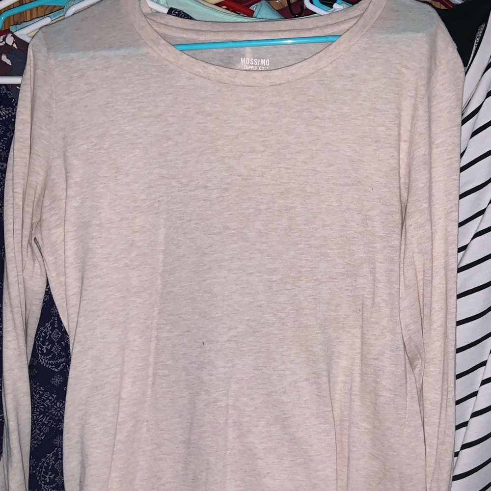 Mossimo cream long sleeve shirt!